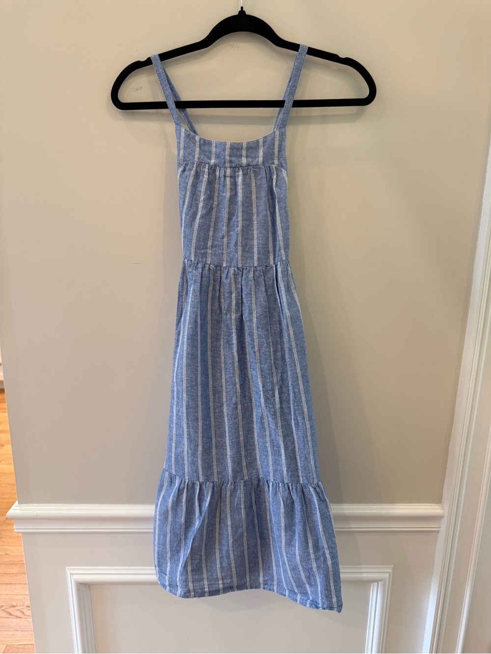 Cat & Jack Blue and White Striped Sundress